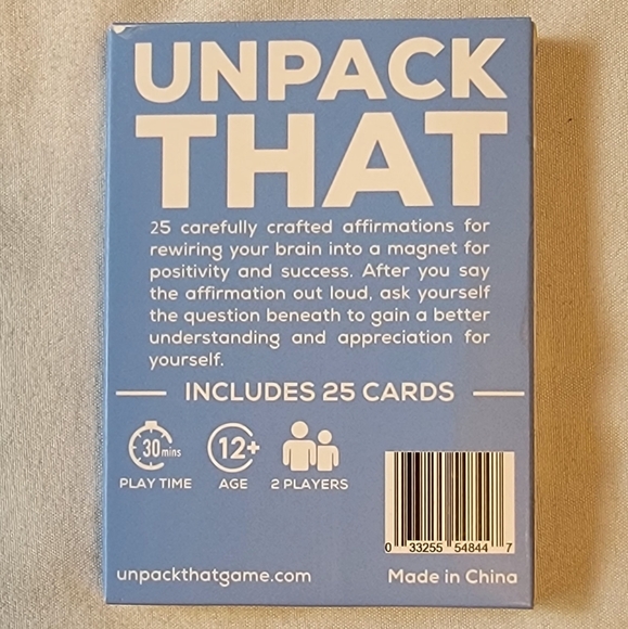 UNPACK THAT Affirmations Pack. Unopened/Unused - Picture 2 of 2
